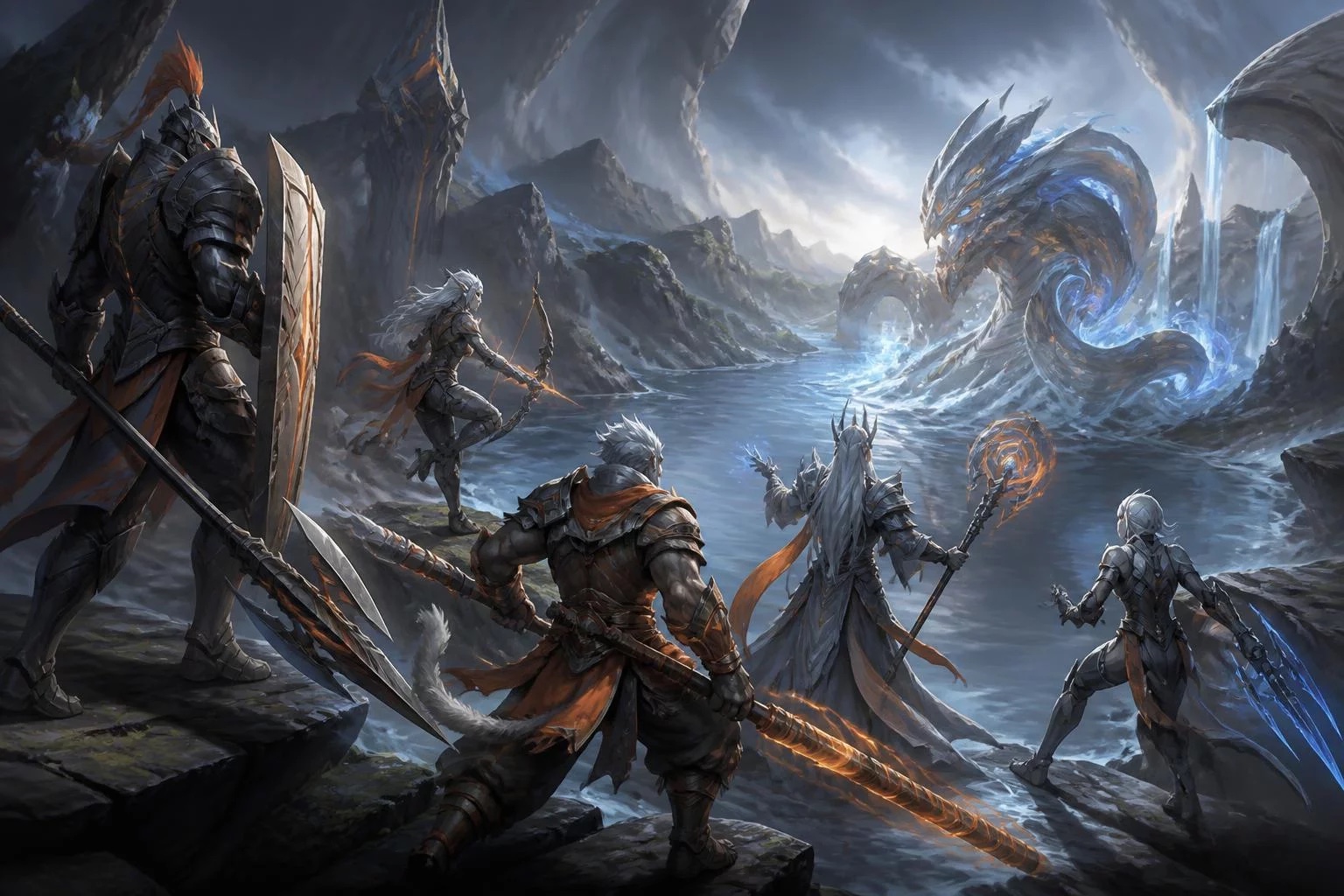 Original League of Legends editorial game illustration